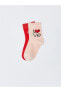 LCW ECO Desenli Kız Bebek Soket Çorap 2'li