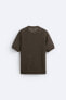 Open-knit t-shirt