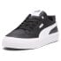 Puma Court Classic Vulc Formstrip Sl Lace Up Mens Black Sneakers Casual Shoes 3
