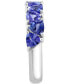 ფოტო #3 პროდუქტის EFFY® Tanzanite Trillion Ring (2-1/20 ct. t.w.) in Sterling Silver