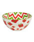 Фото #2 товара Holiday Fun 13 oz All Purpose Bowls Set of 6, Service for 6