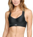 Under Armour Women's 247533 Warp Knit Sports Bra Black Underwear Size 32 C