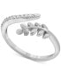 Diamond Vine Ring (1/10 ct. t.w.) in Sterling Silver