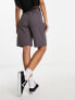 Фото #5 товара Reclaimed Vintage longline mensy shorts in grey