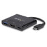 Фото #1 товара StarTech.com USB-C Multiport Adapter with HDMI - USB 3.0 Port - 60W PD - Black - Wired - USB 3.2 Gen 1 (3.1 Gen 1) Type-C - Black - 5 Gbit/s - 4096 x 2160 pixels - Plastic
