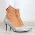 Фото #9 товара Pumps on a stiletto heel lacquered Juma W CIT2565J gray