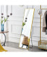 Фото #3 товара Aluminium Frame Full Body Mirror - Golden 63" X 20"