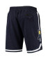 Фото #4 товара Men's Navy Indiana Pacers Team Chenille Shorts