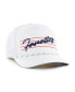 Men's White Fanatics Corporate Downburst Script Hitch Adjustable Hat