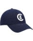 Men's Chicago Cubs C Bear Logo Cooperstown Collection Clean Up Adjustable Cap