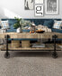 Luther 18" Steel Rectangle Coffee Table