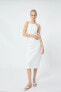 Фото #3 товара Kadın Beyaz Elbise