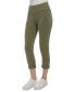 ფოტო #3 პროდუქტის Women's High-Rise Cuffed Pull-On Pants