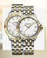 ფოტო #5 პროდუქტის Women's Swiss Tango Two-Tone PVD Stainless Steel Bracelet Watch 30mm 5960-STP-00308