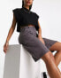 Фото #4 товара Reclaimed Vintage longline mensy shorts in grey