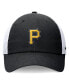 Фото #4 товара Men's Black Pittsburgh Pirates Club Trucker Adjustable Hat