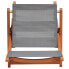 Фото #6 товара CHILLVERT Napoles FSC Eucalyptus And Fabric Folding Chair 50.65x49.6x93.2 cm