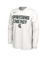 Men's and Women's White Michigan State Spartans 2024 On-Court Bench Energy Long Sleeve T-shirt