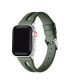 Ремешок Posh Tech Olive Sage Green Genuine Leather - Apple 38-40mm