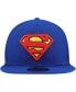 Фото #2 товара Men's Blue Superman 9FIFTY Snapback Trucker Hat
