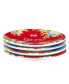 Blossom Set of 4 Canape Plates