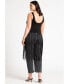 ფოტო #3 პროდუქტის Plus Size Fringe Sweater Tank