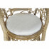 Садовое кресло DKD Home Decor Белый Коричневый Натуральный 92 x 66 x 145 cm 86 x 51 x 145 cm 88 x 60 x 146 cm