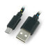 Фото #1 товара USB A - B cable braided 3m