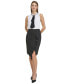 Фото #4 товара Women's Ruffled Asymmetrical Pencil Skirt