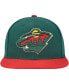 Фото #4 товара Men's Green Minnesota Wild Core Team Ground 2.0 Snapback Hat