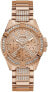 Фото #1 товара Guess Damen Armbanduhr Multifunktionsuhr Lady Frontier Roségold 40 mm W1156L3