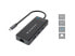 Фото #1 товара Conceptronic DONN14G - Wired - USB 3.2 Gen 1 (3.1 Gen 1) Type-C - 100 W - 1000 Mbit/s - Grey - 5 Gbit/s