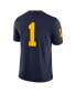 Фото #2 товара Men's 1 Michigan Wolverines Game Jersey