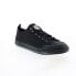 Diesel S-Astico Low Cut Mens Black Canvas Lace Up Lifestyle Sneakers Shoes