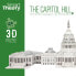 Фото #2 товара COLOR BABY 3D Capitol Puzzle 126 Pieces