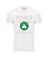 Men's White Boston Celtics 2022 NBA Finals Stacked Hoop Bingham T-shirt