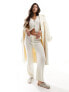 In The Style fluffy cardigan co-ord in cream EU 38-34 - фото #7