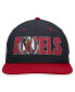 Фото #3 товара Men's Navy California Angels Cooperstown Collection Pro Snapback Hat