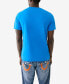 ფოტო #2 პროდუქტის Men's Short Sleeve Sliced Horseshoe T-shirts