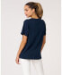 ფოტო #4 პროდუქტის Women's Rebody Essentials Oversized Short Sleeve Top