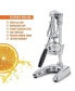 Фото #3 товара Extra Tall Chrome Finish Manual Citrus Press and Orange Squeezer