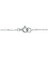 ფოტო #4 პროდუქტის Cubic Zirconia Olivine Graduated Linear 18" Pendant Necklace in Sterling Silver, Created for Macy's