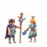Фото #5 товара Фигурки с подвижными руками и ногами Playmobil 71208 Принц Принцесса 15 Предметы Duo