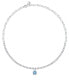 Tesori SAIW106 Sparkling Silver Necklace