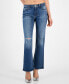 Women's Distressed Faded Bootcut Jeans