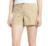 Nordstrom Signature 158524 Women's Cotton Blend Khaki Chino Shorts Beige Sz. 16