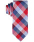 ფოტო #1 პროდუქტის Men's Buffalo Plaid Tartan Tie