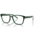 Men's Square Eyeglasses, AN7229 55