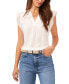 Фото #1 товара Women's V-Neck Short-Ruffle-Sleeve Top