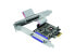 SIIG JJ-E02211-S1 SIIG DP CyberParallel Dual PCIe - 1 Pack - PCI Express x1 - фото #3